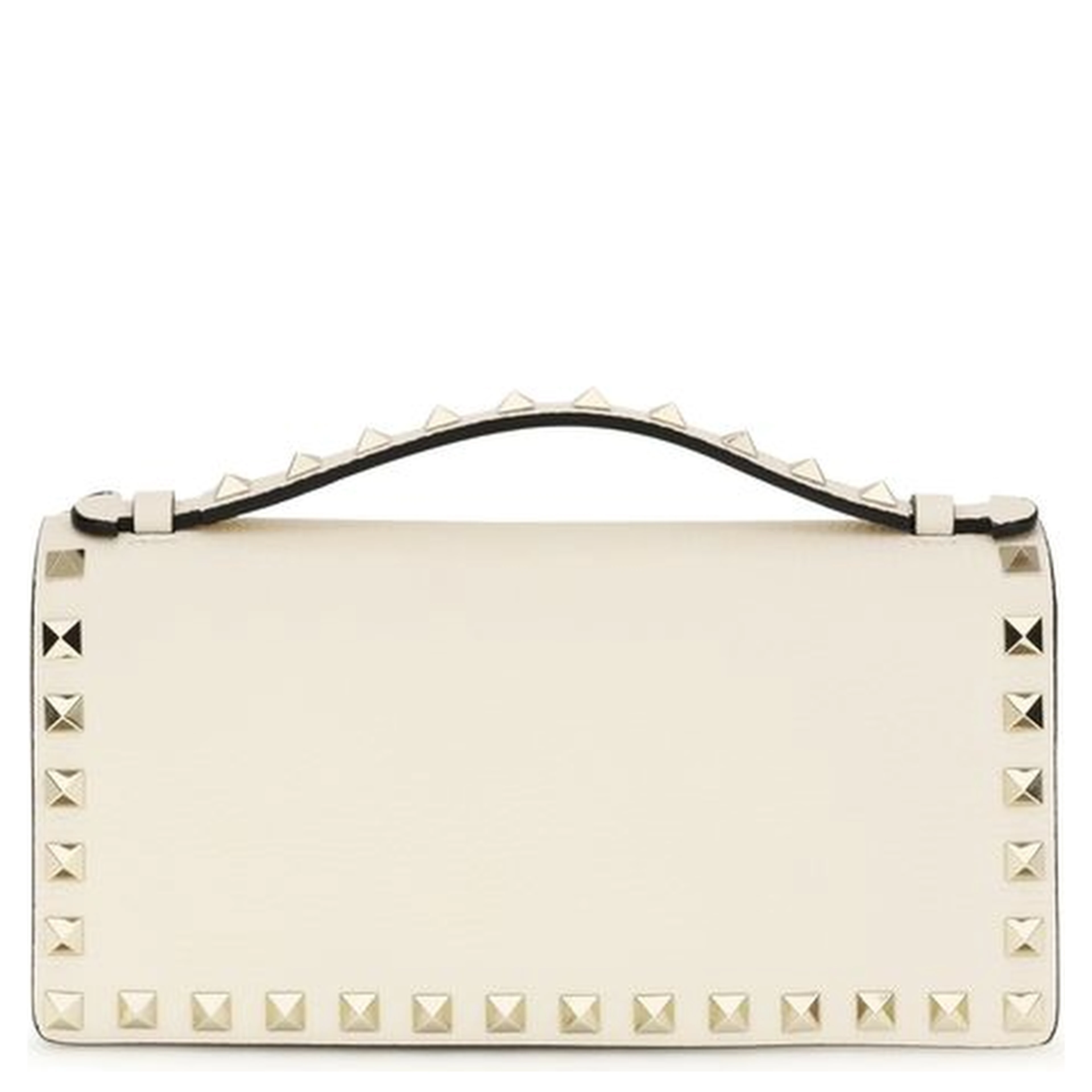 Beige Calf Leather Bos Taurus Wallet