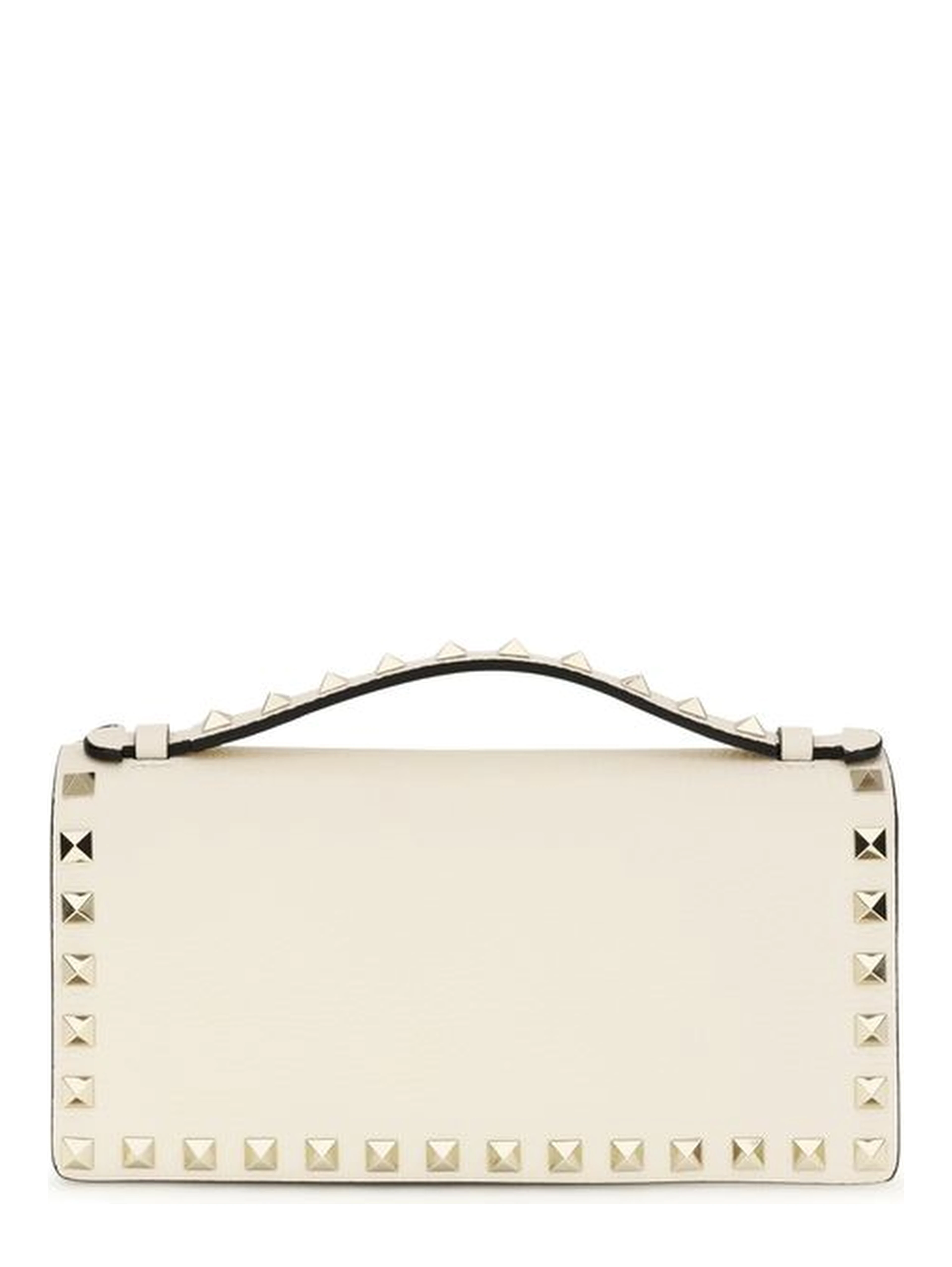 Beige Calf Leather Bos Taurus Wallet