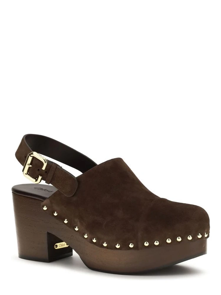 Brown Calf Leather Bos Taurus Clogs alternative