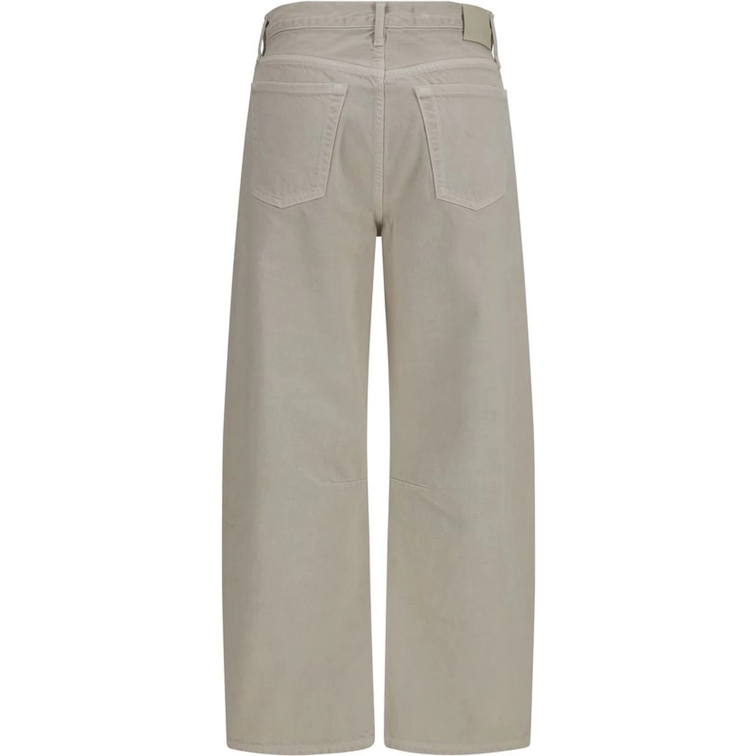 Beige Cotton Jeans Denim