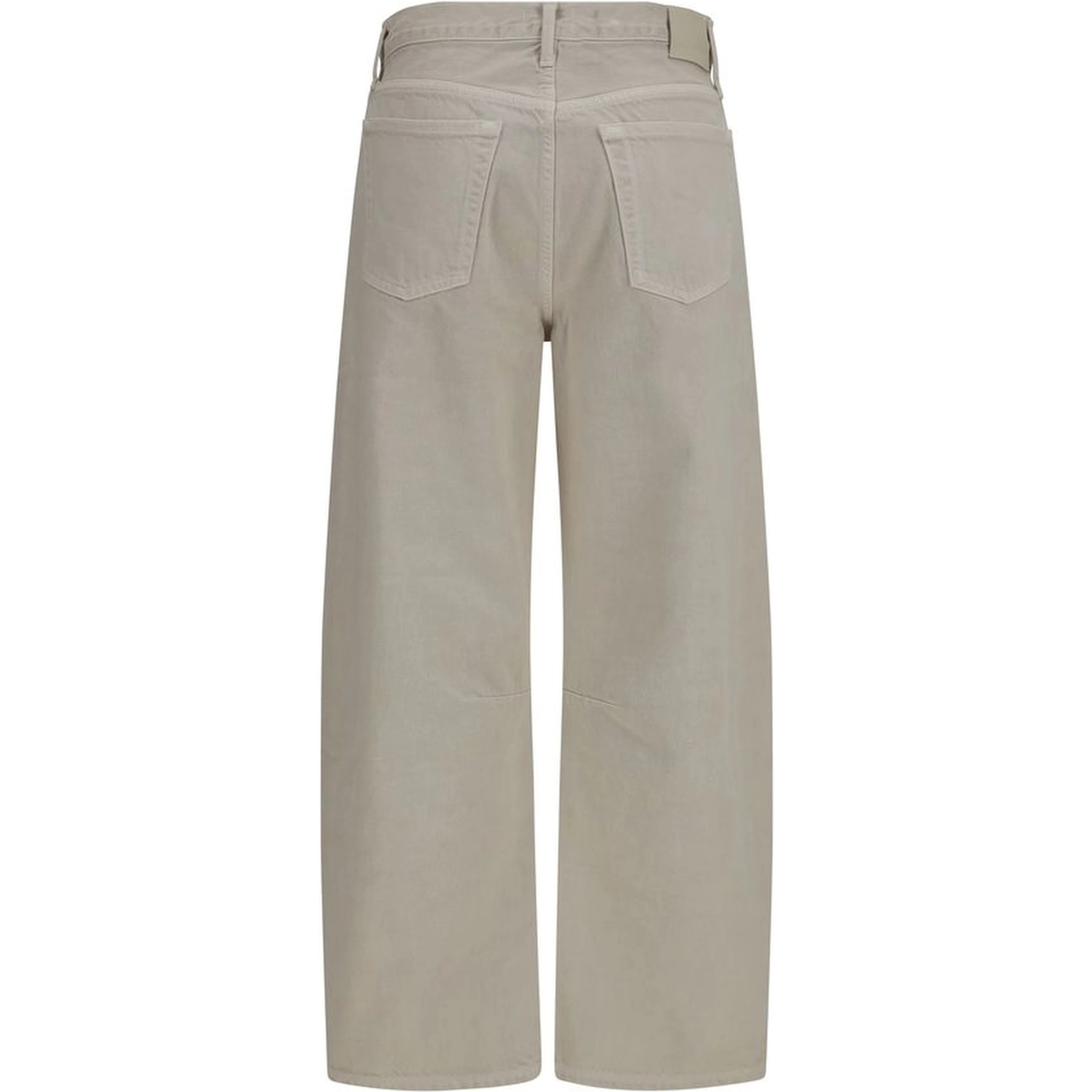 Beige Cotton Jeans Denim