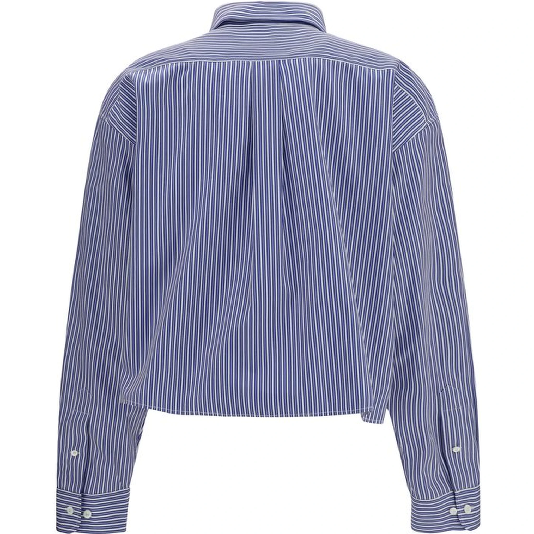 Blue Cotton Dress Shirt