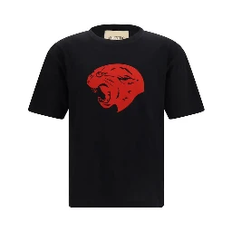 Black Cotton T-Shirt