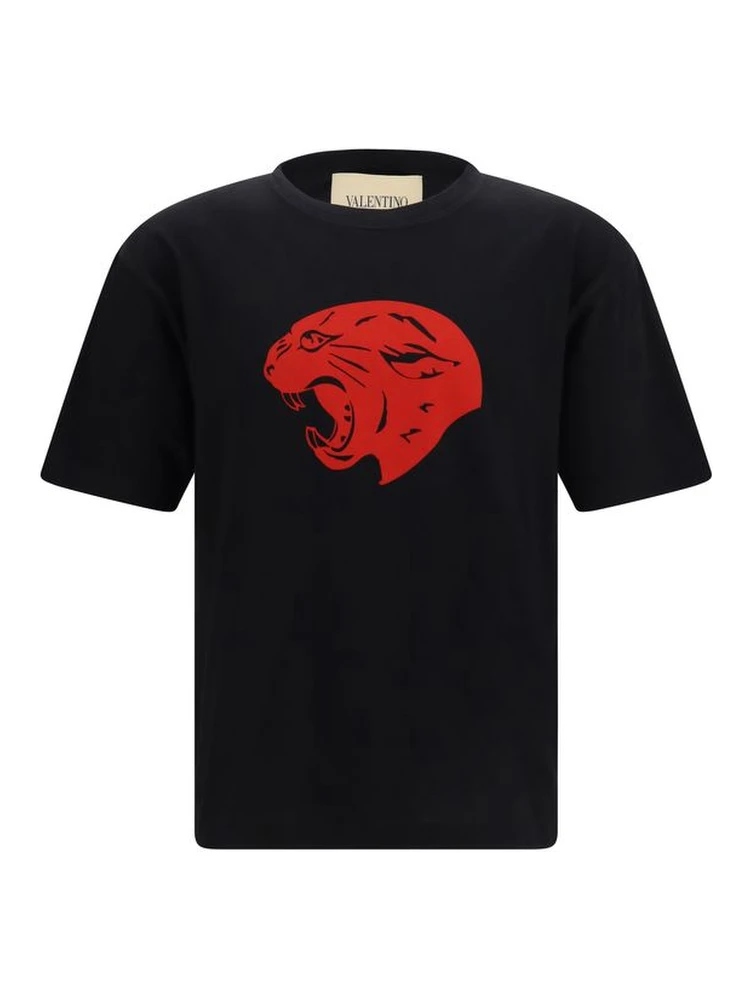 Black Cotton T-Shirt