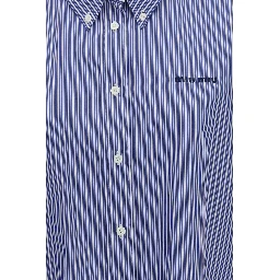 Blue Cotton Dress Shirt