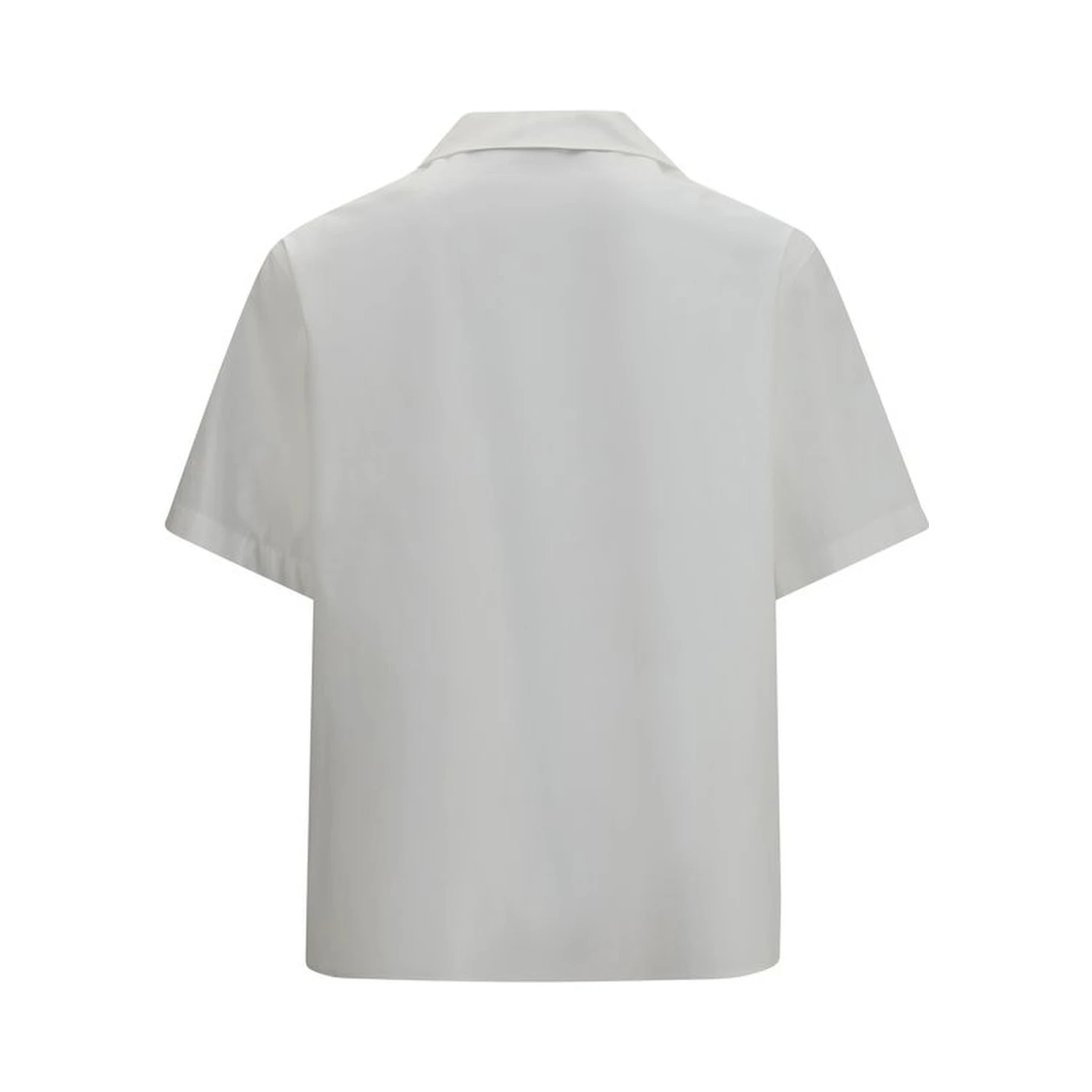 White Cotton Shortsleeve Shirt