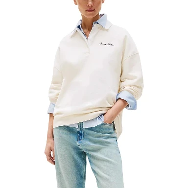 Beige Polyamide Sweatshirt
