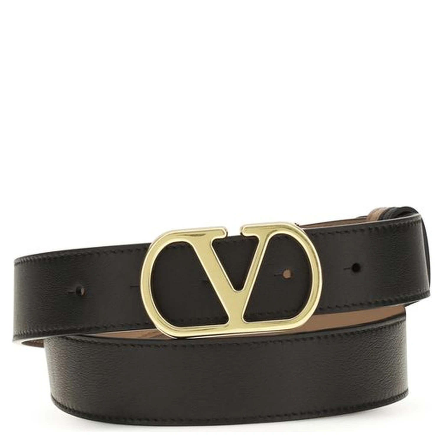 Black Calf Leather Bos Taurus Regular Belt