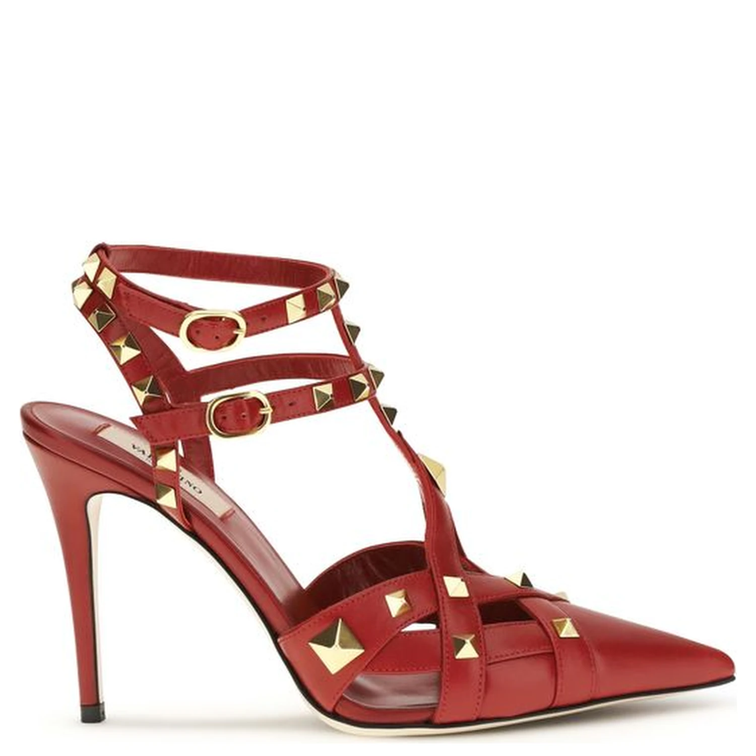 Multicolor Goatskin High Heel Pumps