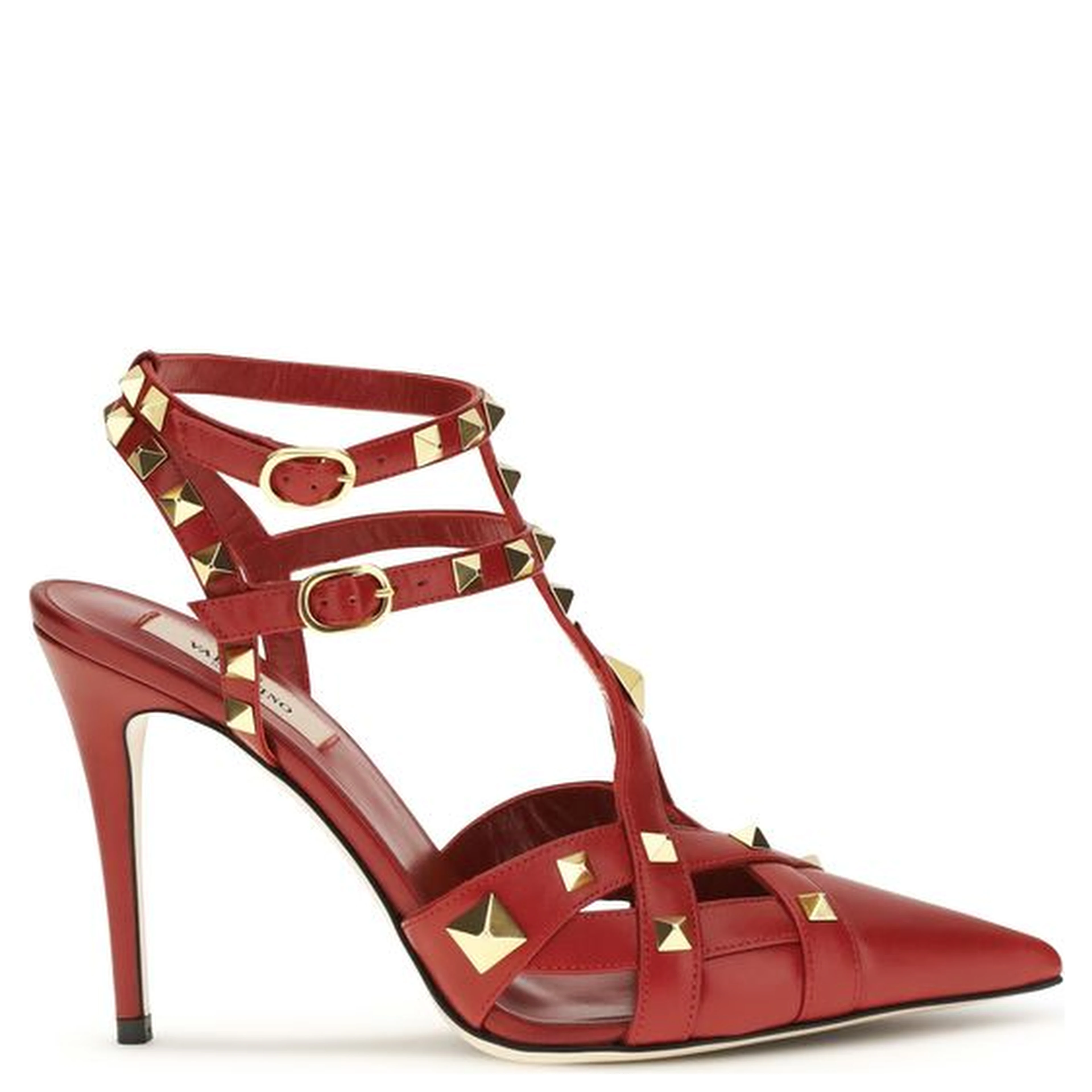 Multicolor Goatskin High Heel Pumps