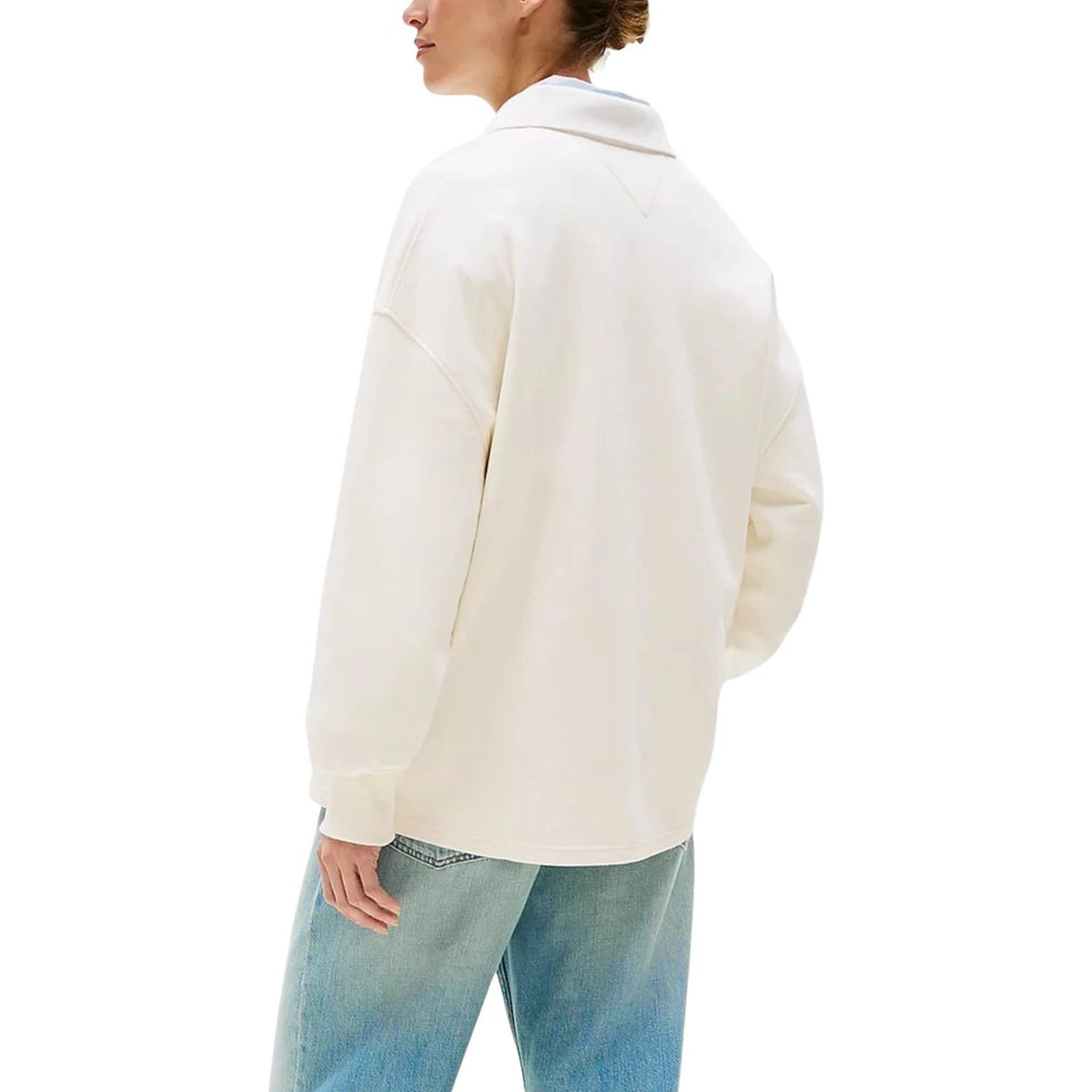 Beige Polyamide Sweatshirt