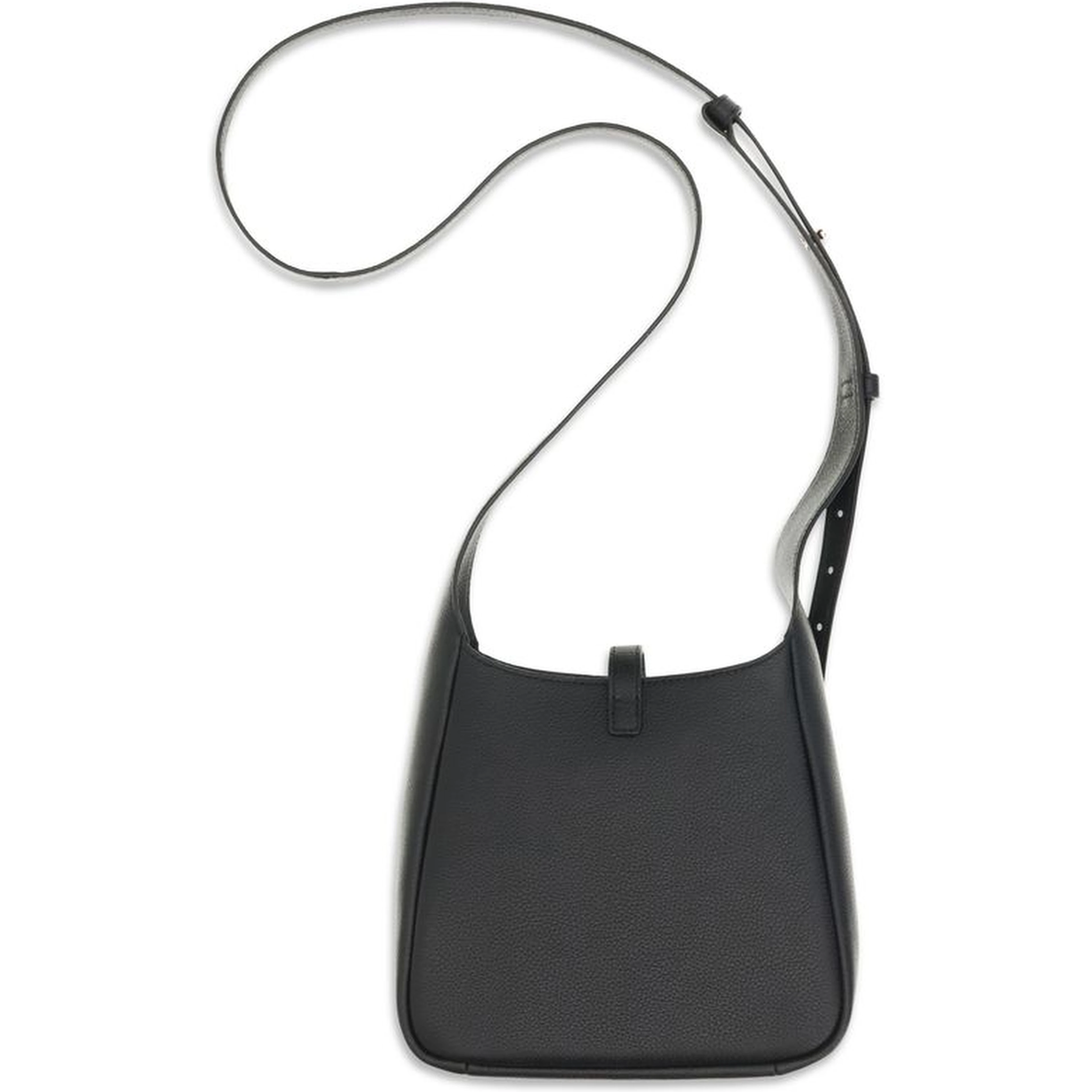 Black Calf Leather Bos Taurus Shoulder Bag