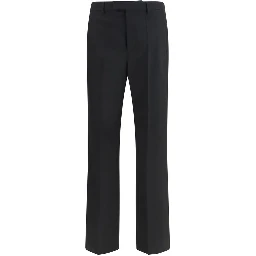 Black Wool Oves Aries Dress Pants