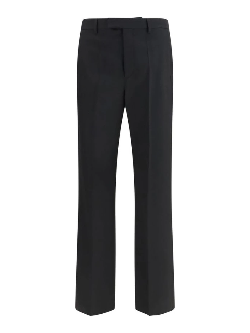 Black Wool Oves Aries Dress Pants