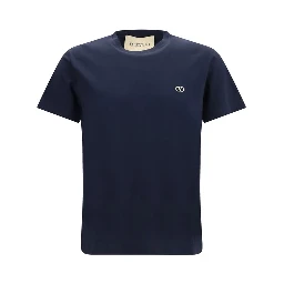 Blue Cotton T-Shirt