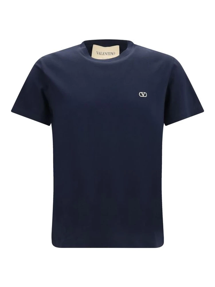 Blue Cotton T-Shirt