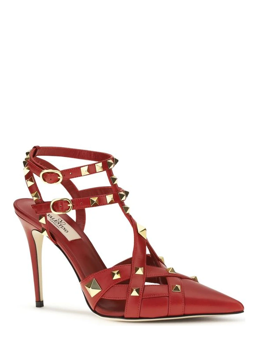 Multicolor Goatskin High Heel Pumps