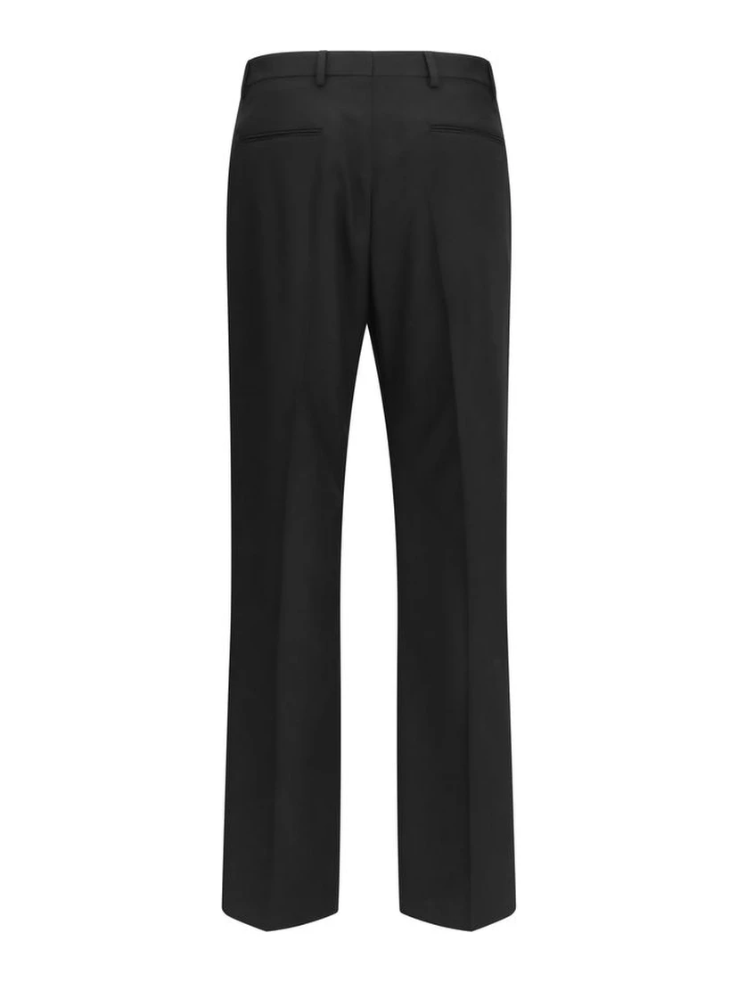 Black Wool Oves Aries Dress Pants