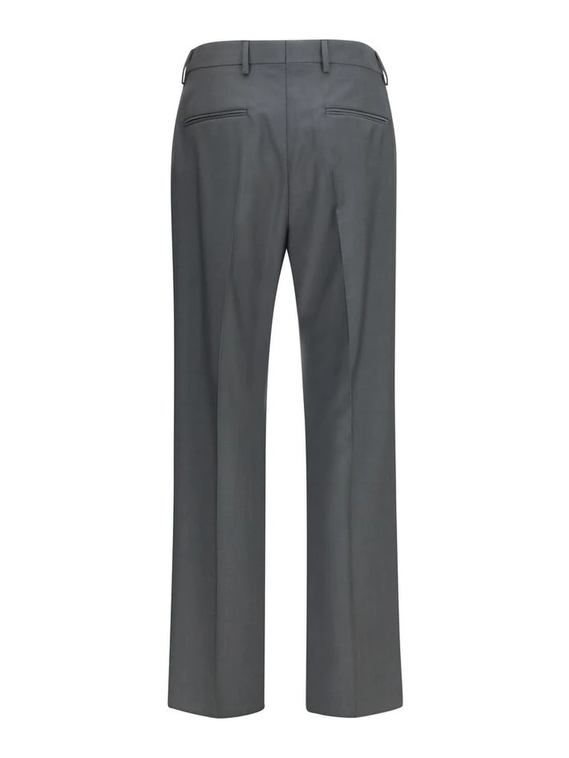 Gray Wool Oves Aries Dress Pants