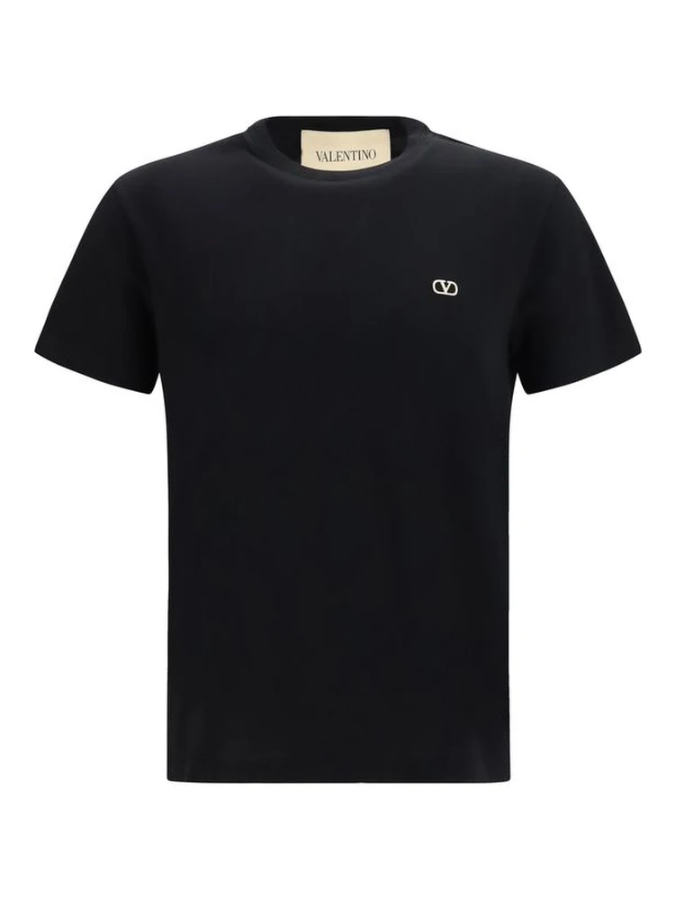 Black Cotton T-Shirt