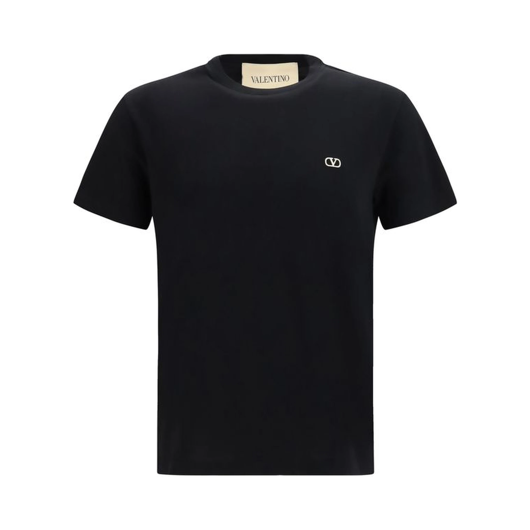 Black Cotton T-Shirt