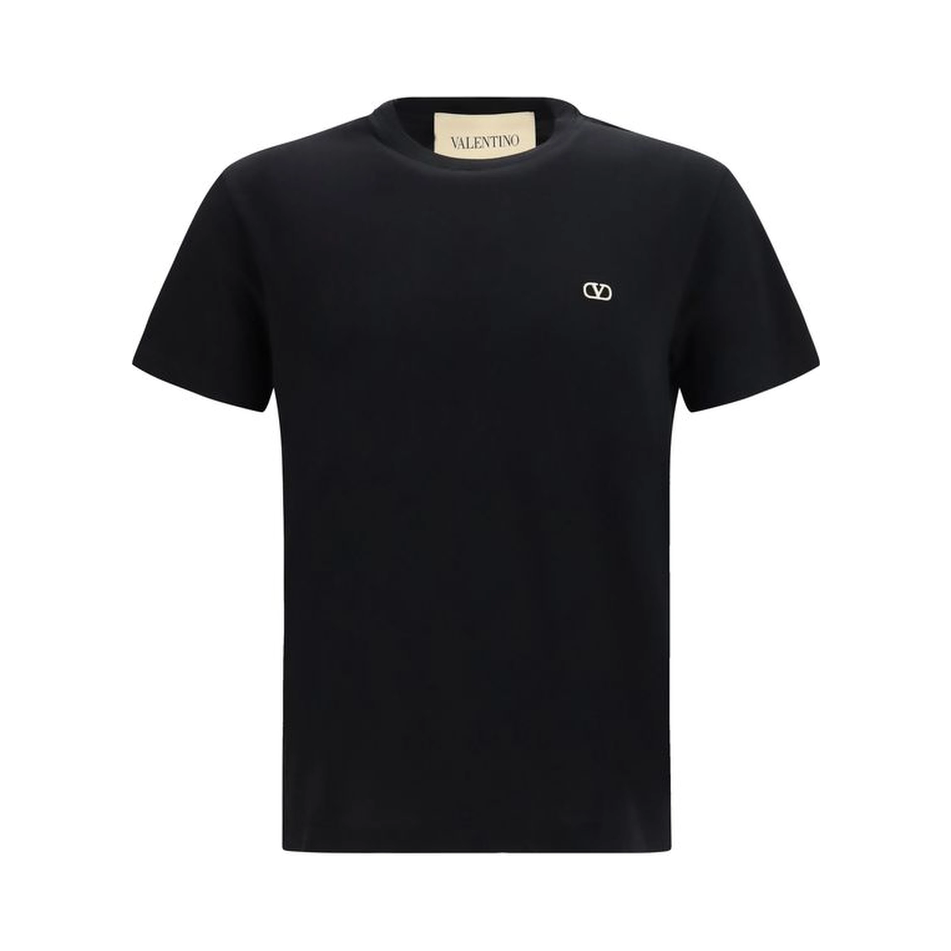 Black Cotton T-Shirt