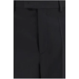 Black Wool Oves Aries Dress Pants