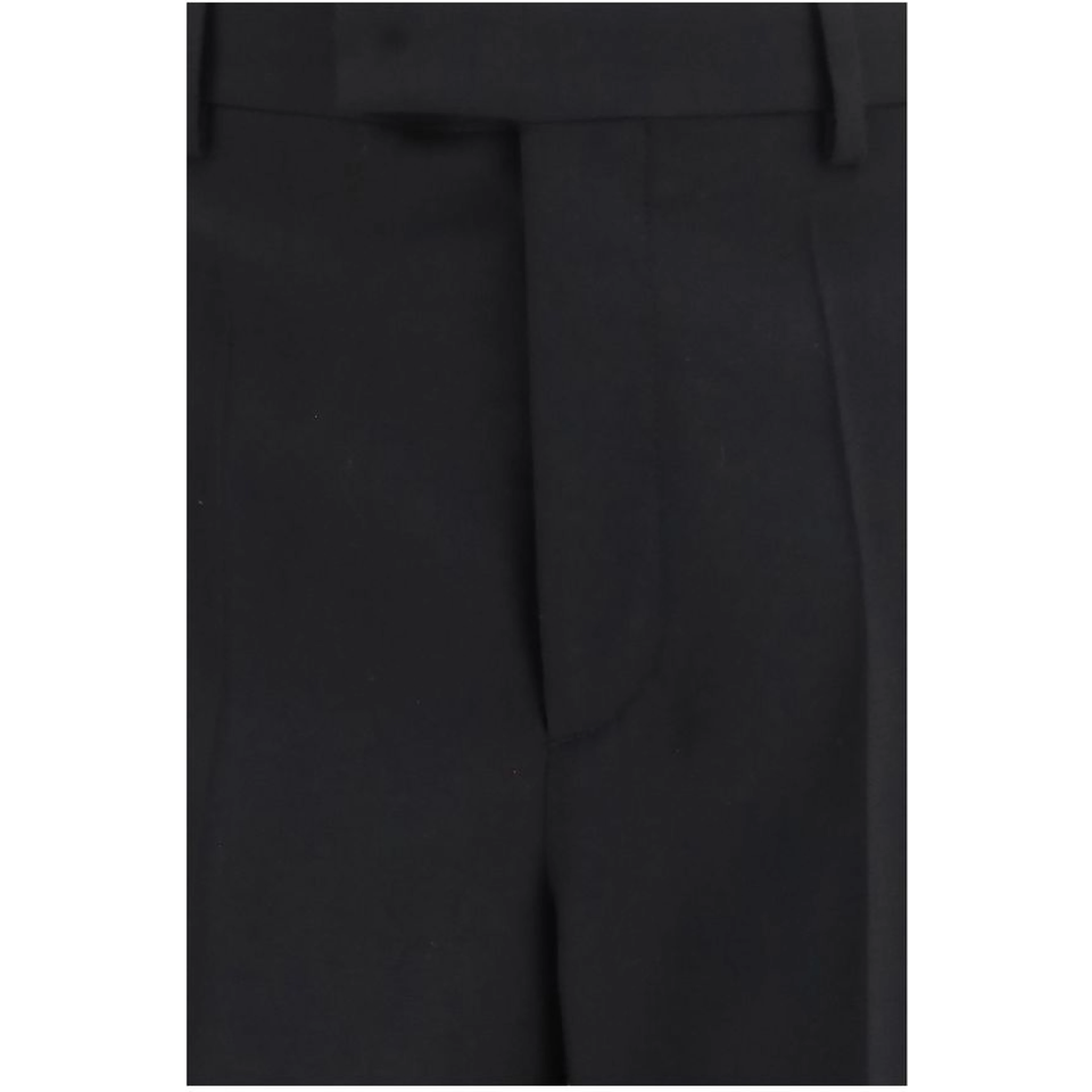 Black Wool Oves Aries Dress Pants