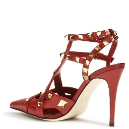Multicolor Goatskin High Heel Pumps