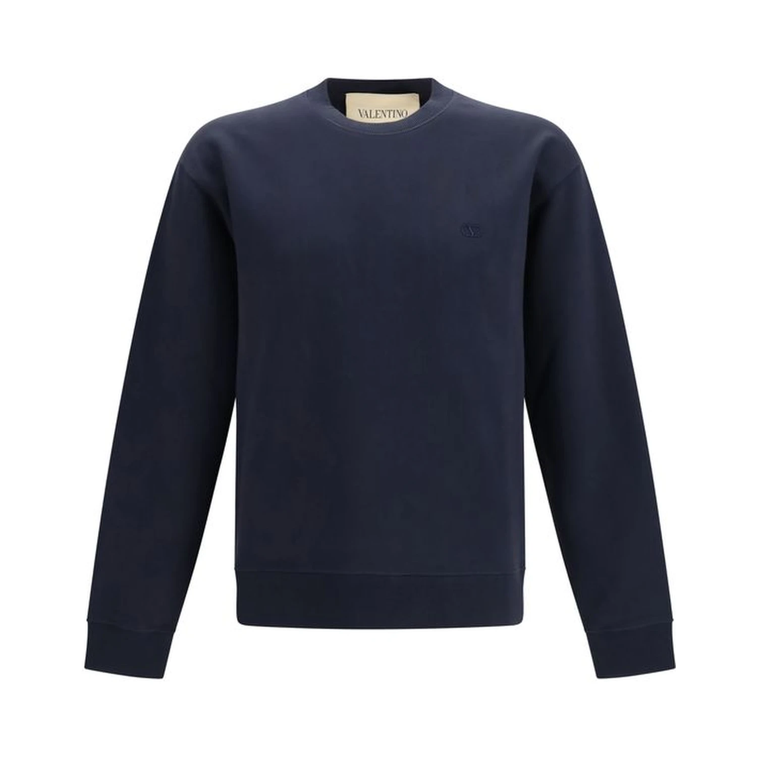 Blue Cotton Sweatshirt