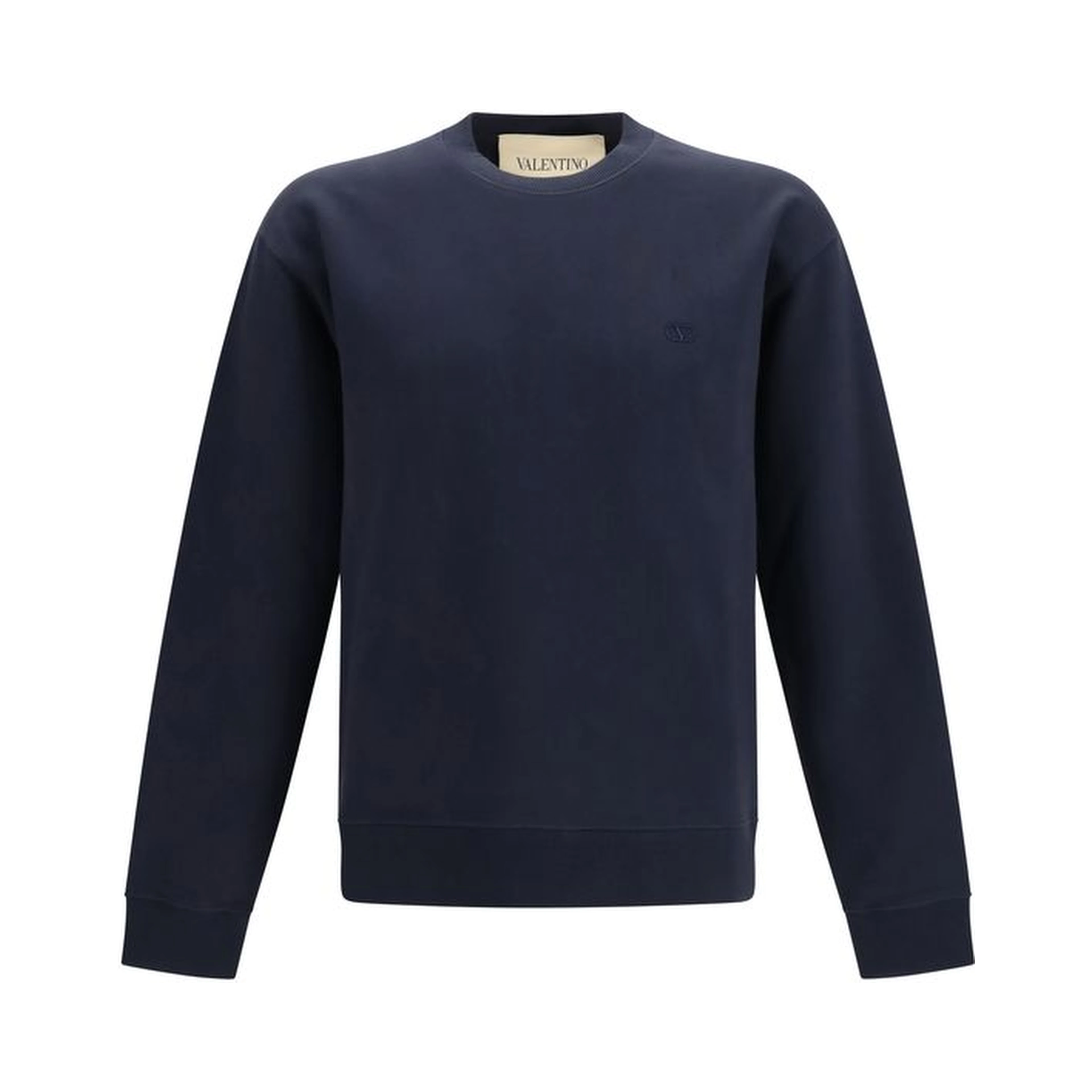 Blue Cotton Sweatshirt