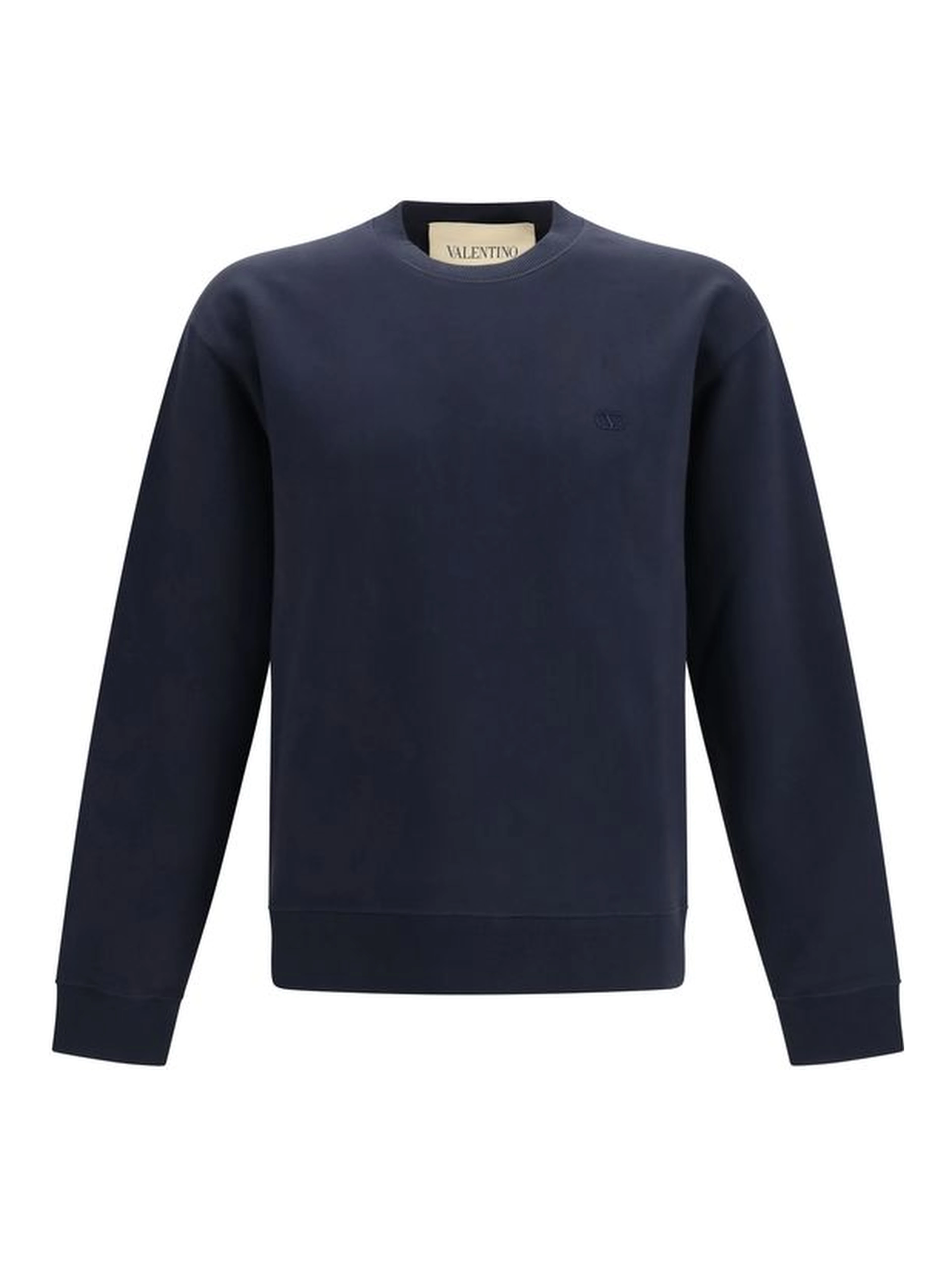 Blue Cotton Sweatshirt