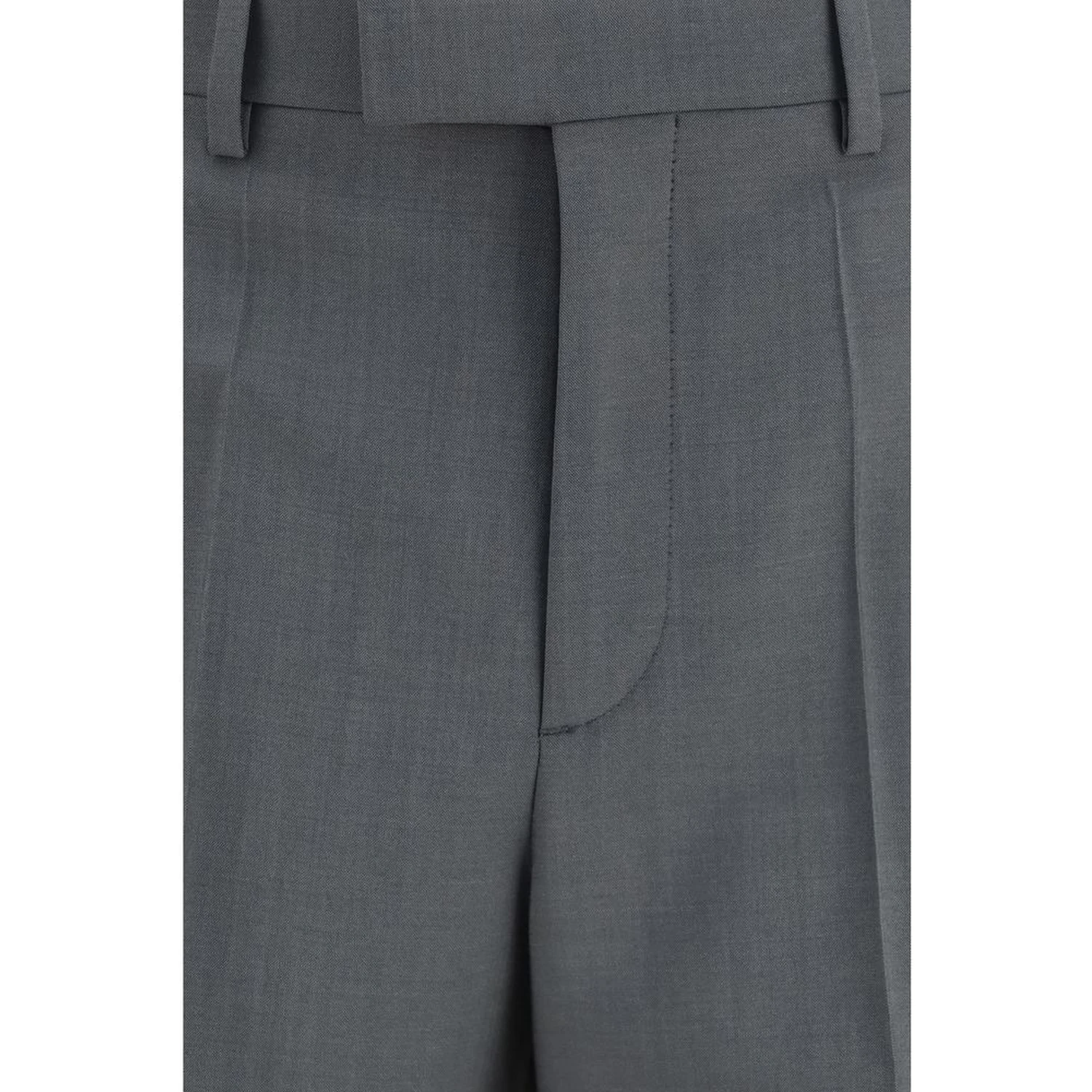 Gray Wool Oves Aries Dress Pants