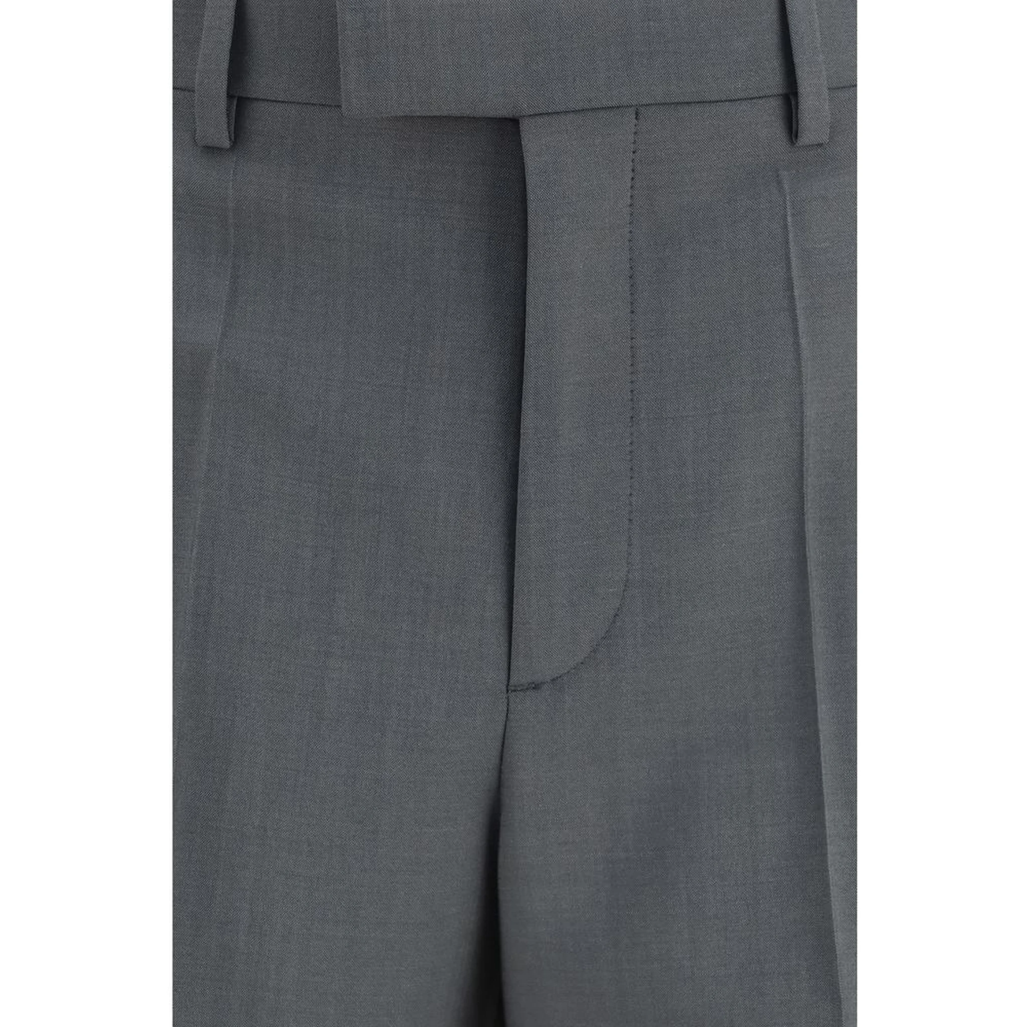 Gray Wool Oves Aries Dress Pants