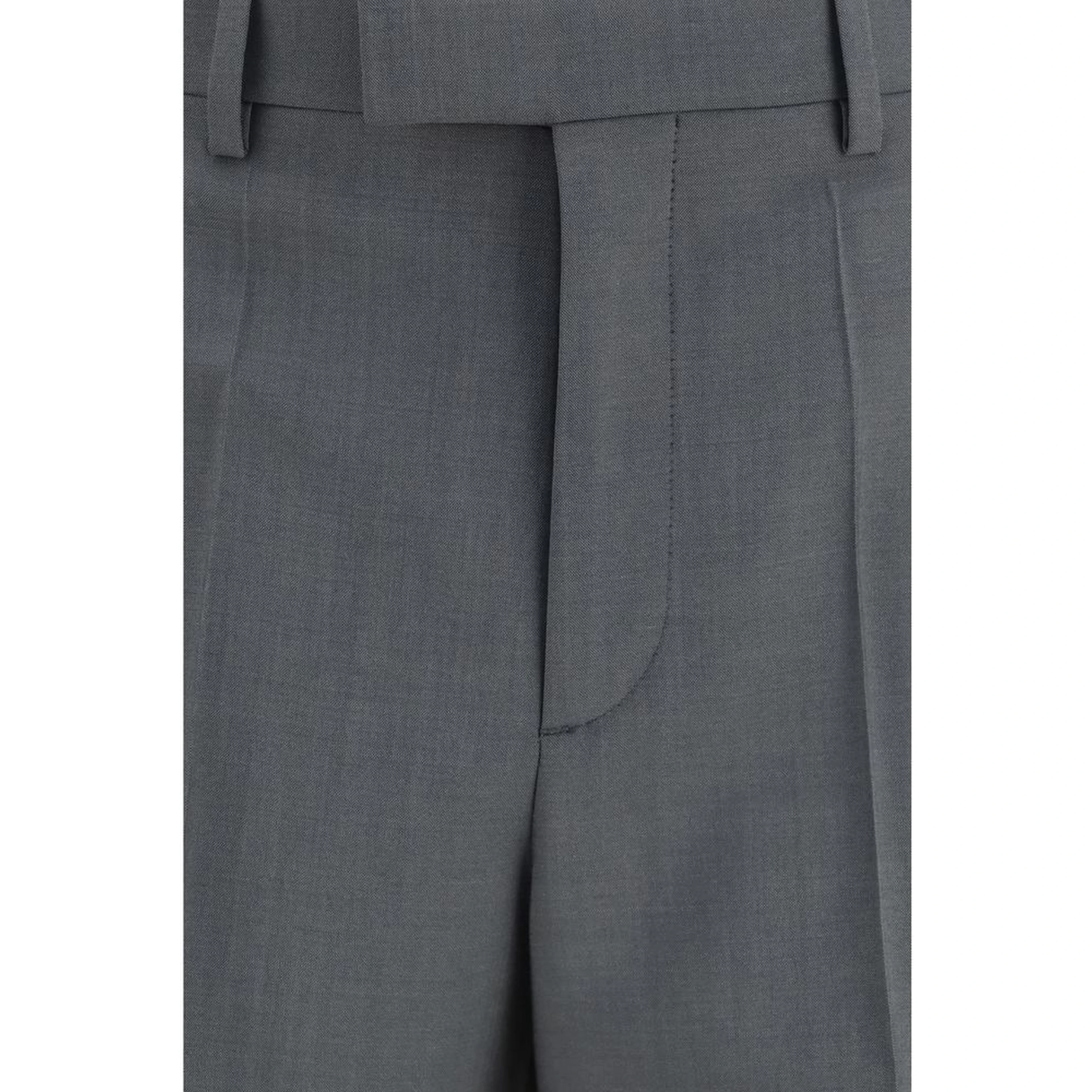 Gray Wool Oves Aries Dress Pants