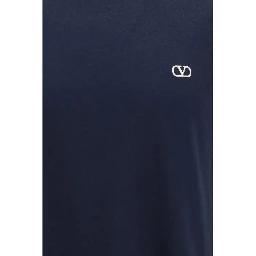 Blue Cotton T-Shirt