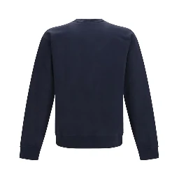 Blue Cotton Sweatshirt