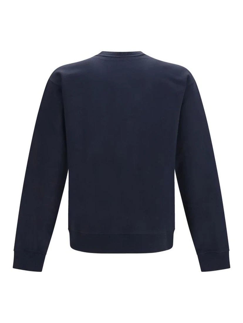 Blue Cotton Sweatshirt