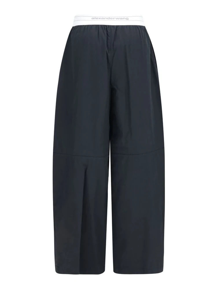 Black Cotton Casual Pants alternative