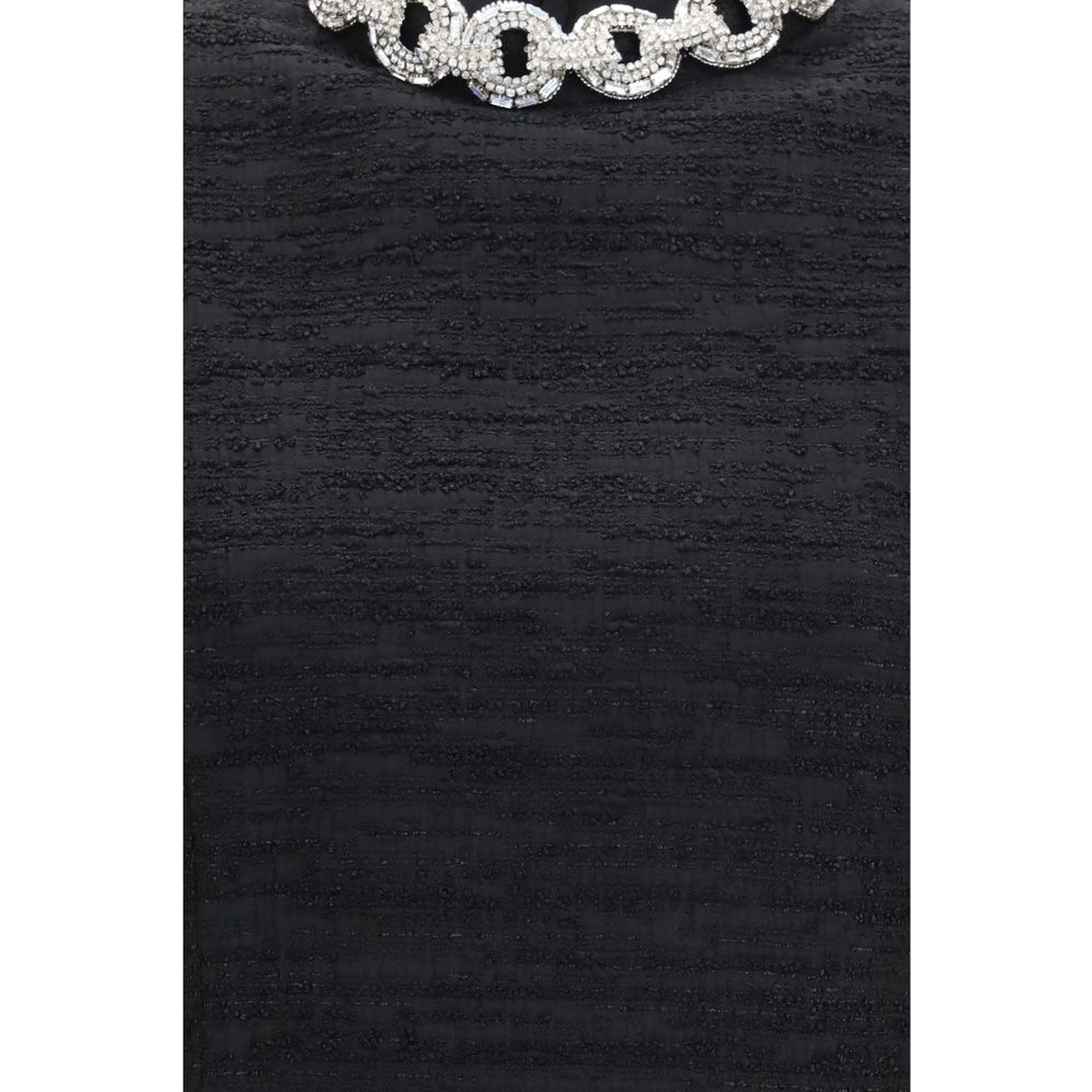 Black Cotton Casual Dress