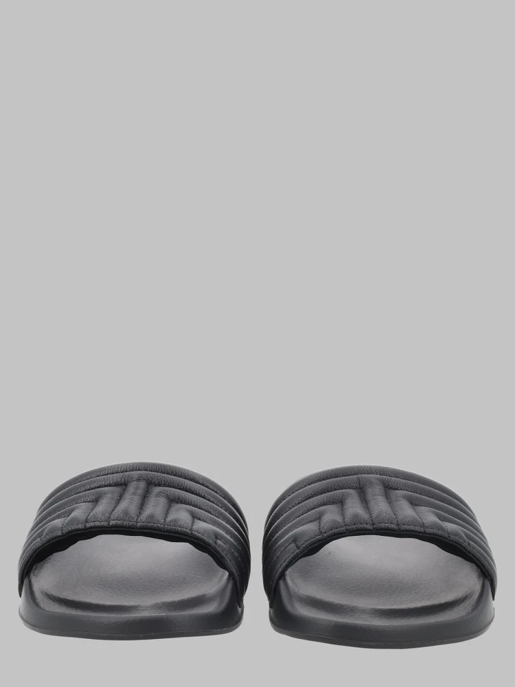 SANDALO SLIPPER IN PELLE
