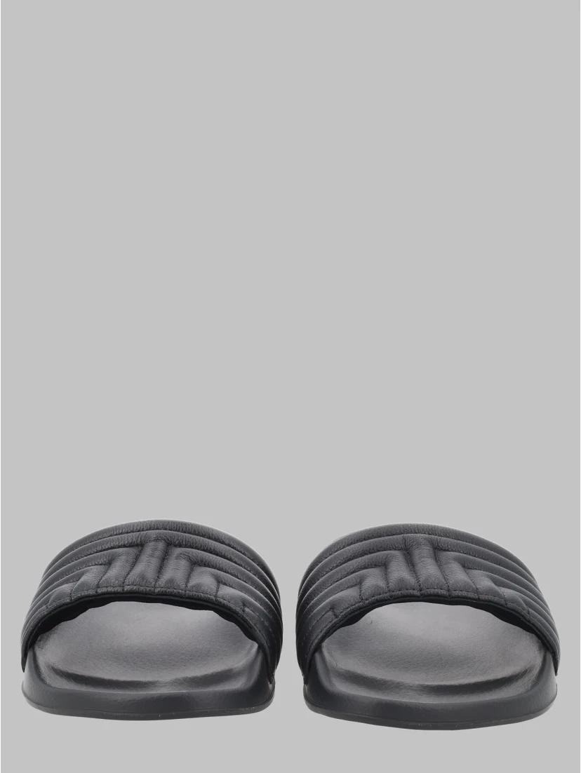 SANDALO SLIPPER IN PELLE