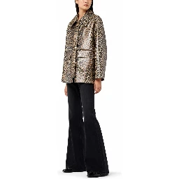 LAMINATED ANIMAL JACKET