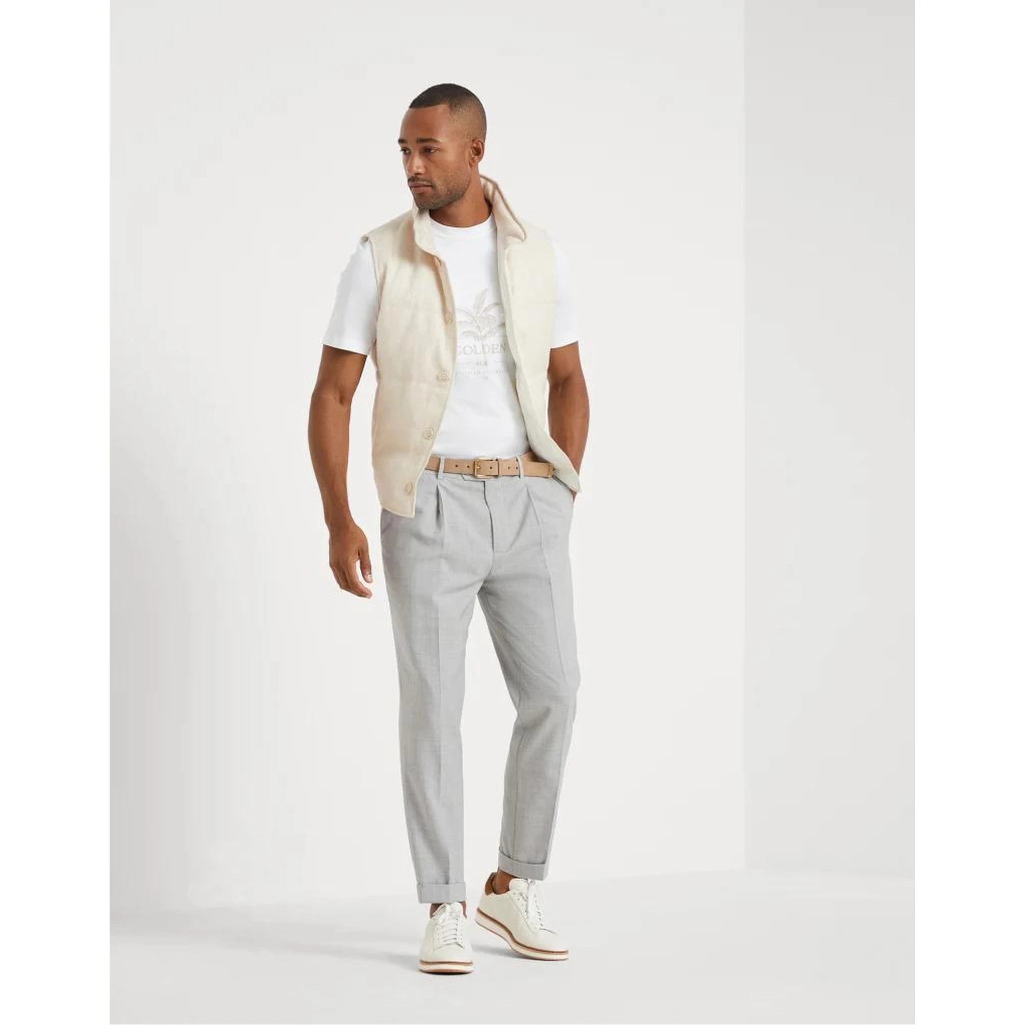 White Cotton T-Shirt