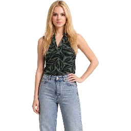 Bicolor Viscose Tank Tops