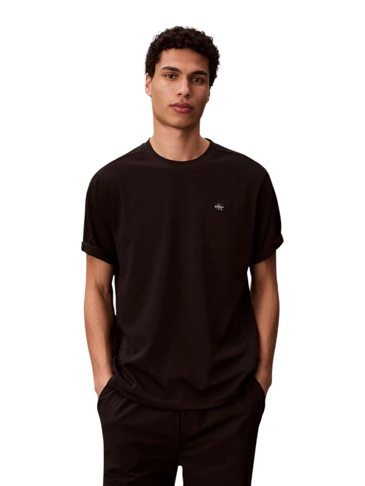 Black Cotton T-Shirt