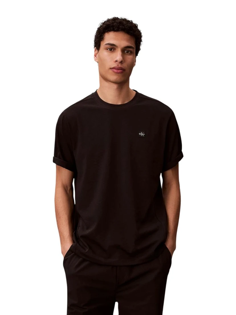 Black Cotton T-Shirt