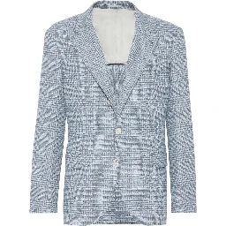 Light Blue Wool Blazer