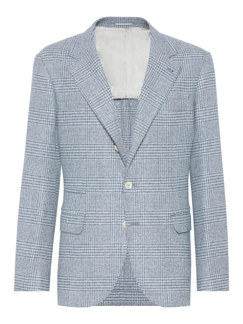 Light Blue Wool Blazer