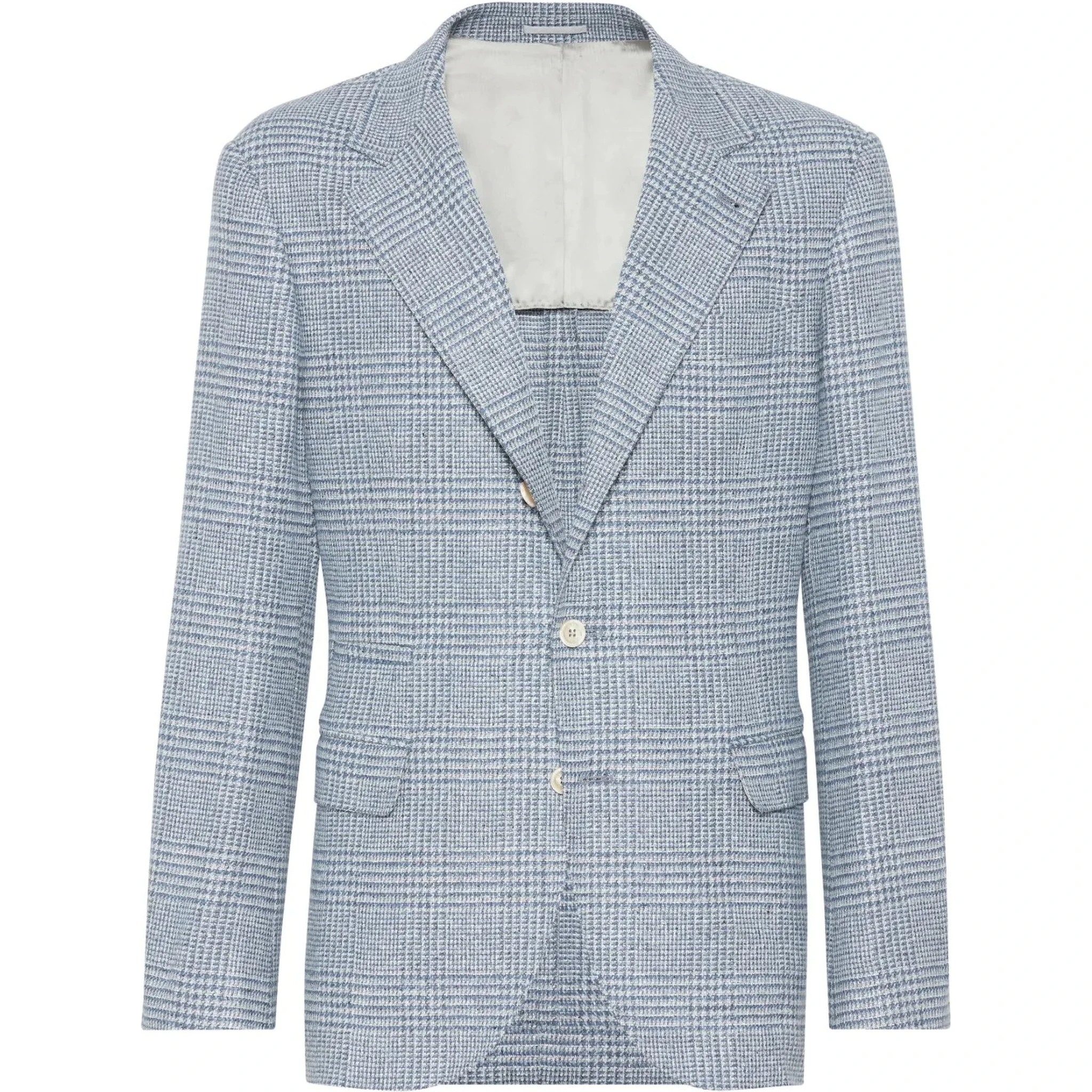 Light Blue Wool Blazer